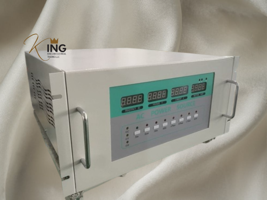Frequency converter for HVAC systems UAE – energy-efficient converter from King Link Electrical Trading providing smooth control for heating, ventilation, and air conditioning systems.